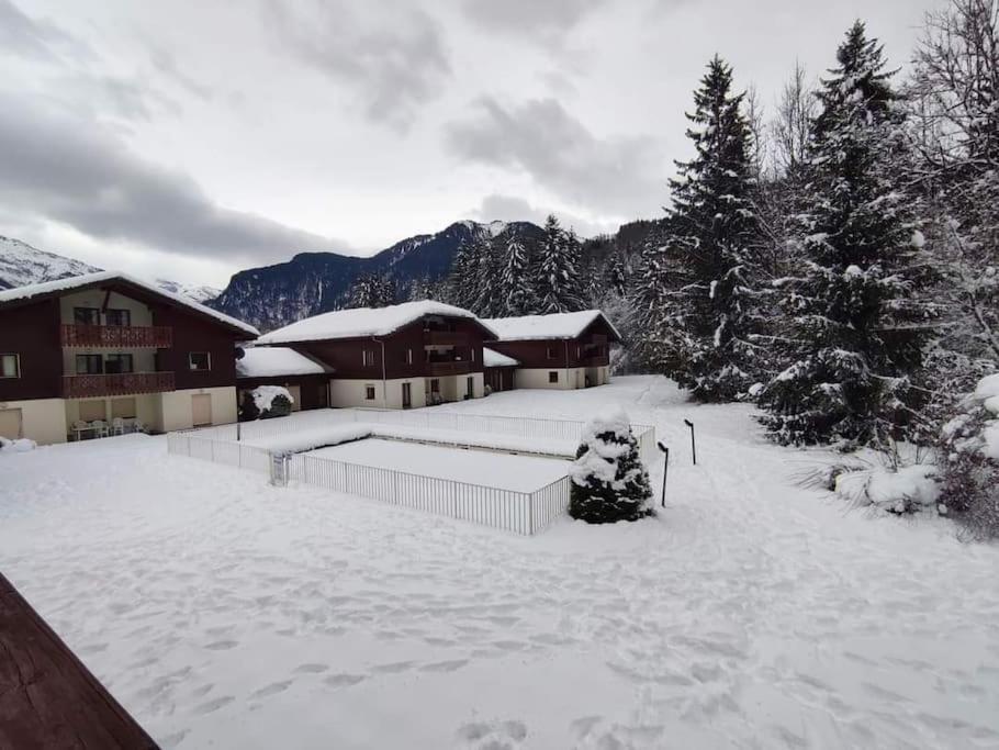 Samoens Residence Grand Tetras 4 Personnes Piscine Dış mekan fotoğraf